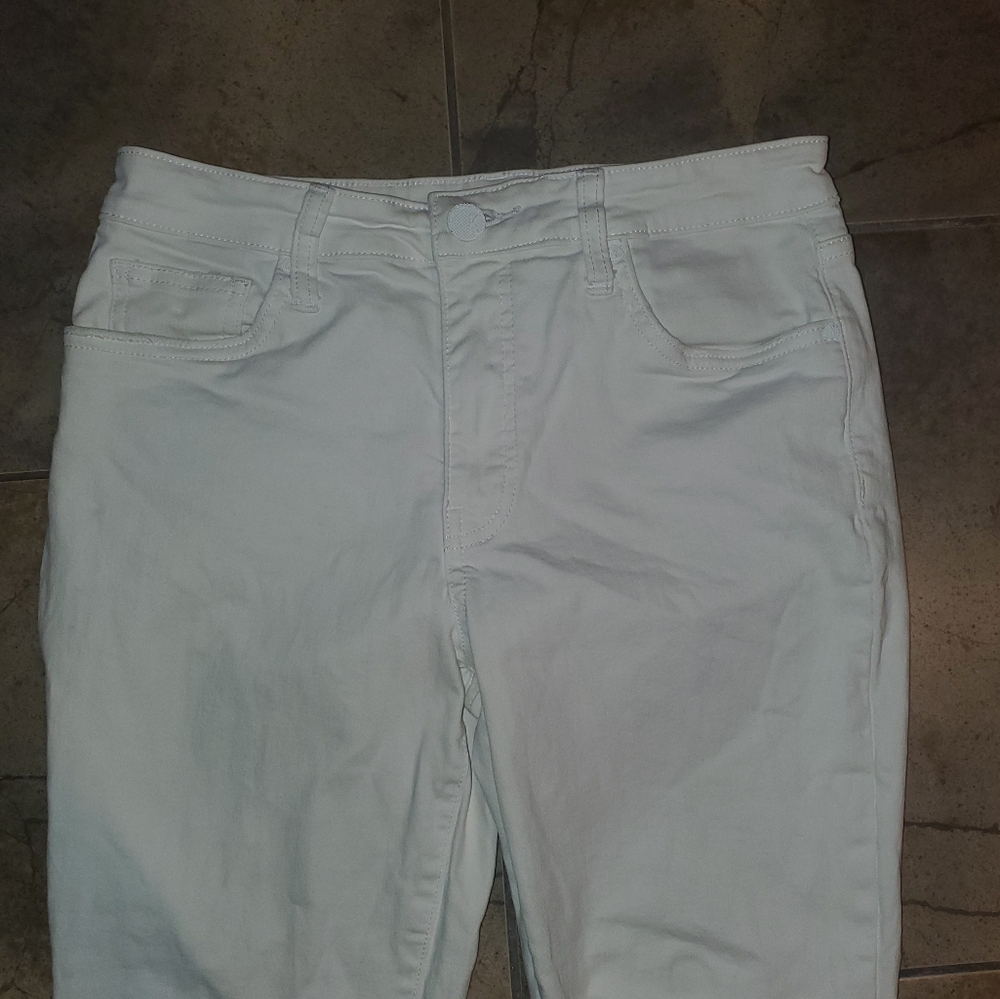 KUT From The Kloth Reese Ankle Straight Leg White Jeans High rise fab a… - Picture 3 of 8